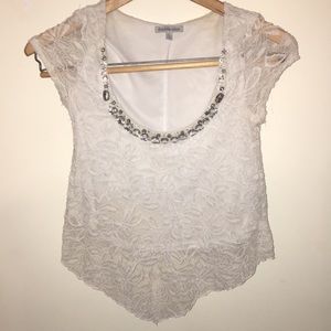 Lacey crop top